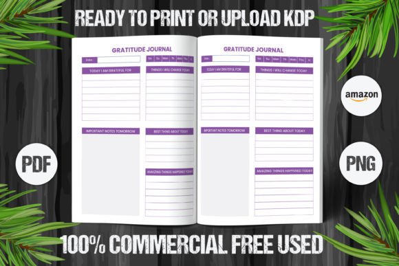 Download Gratitude Journal 2023 Women KDP Voll 5 - Premium Bundle