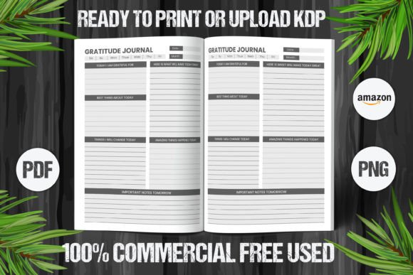Download Gratitude Journal 2023 KDP Interior V 7 - Premium Resources
