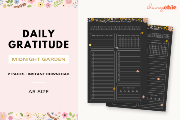 Download Daily Gratitude Planner - Daily gratitude Collection