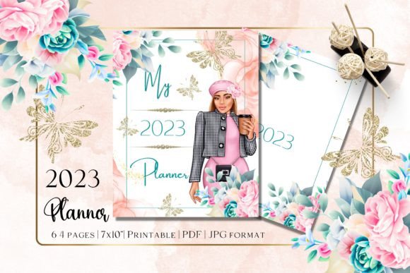 Download 2023 Planner | Printable Floral Planner - 2023 planner Collection