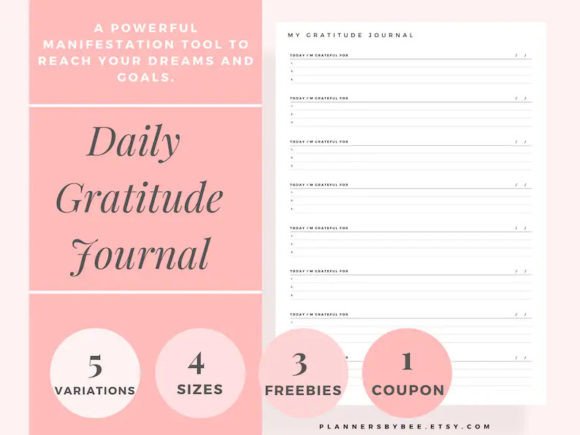 Download Daily Gratitude Journal, Gratitude Journal - Daily gratitude Collection