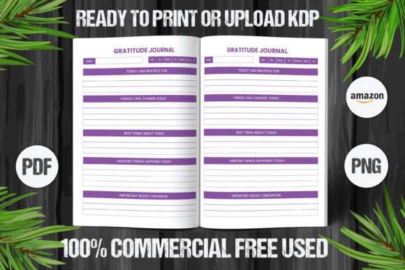 Download Gratitude Journal 2023 KDP Interior V 6 - Premium Resources
