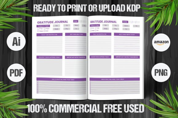 Download Gratitude Journal 2023 KDP Interior V 8 - Premium Resources